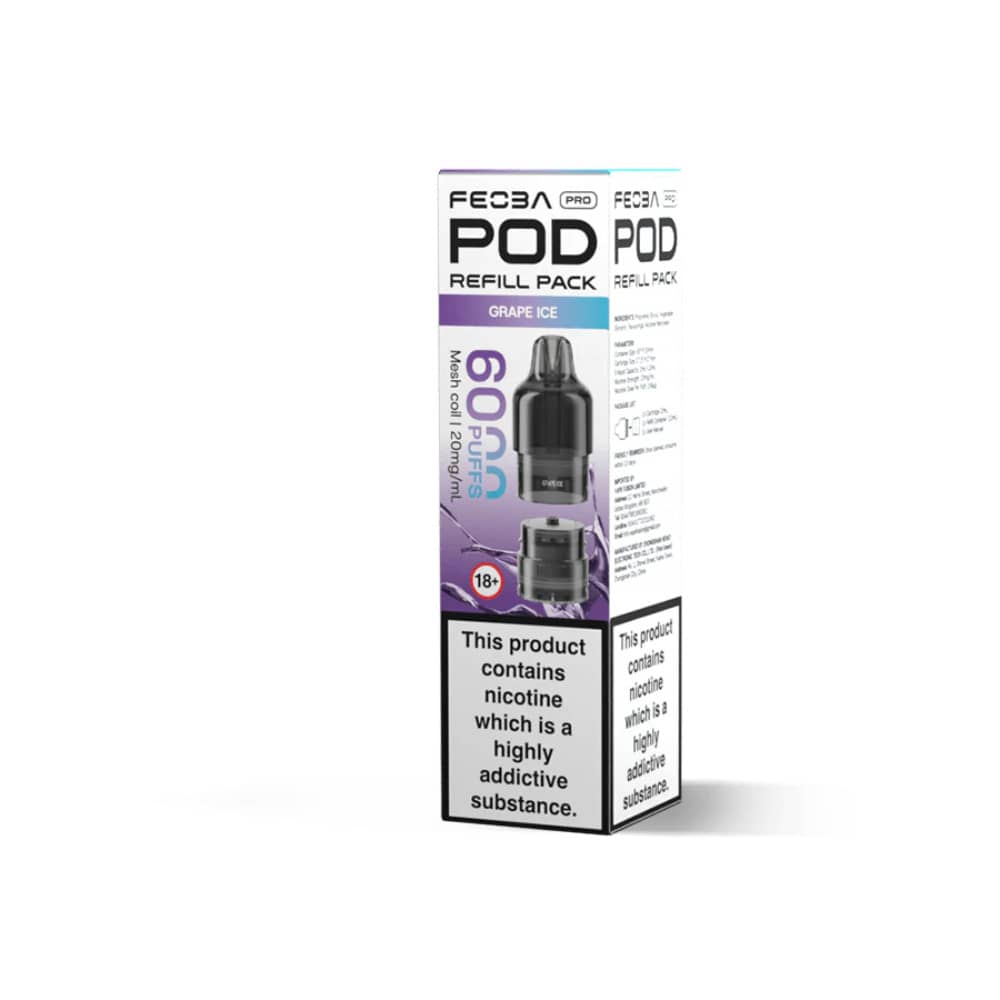 Feoba Pro Plus 6000 Pods Grape Ice