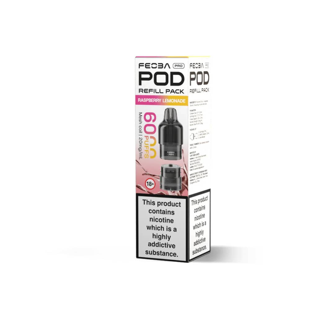 Feoba Pro Plus 6000 Pods Raspberry Lemonade