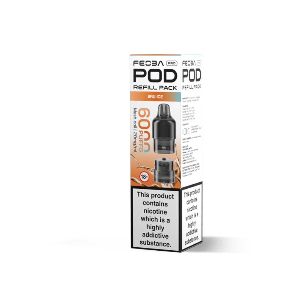 Feoba Pro Plus 6000 Pods Bru Ice