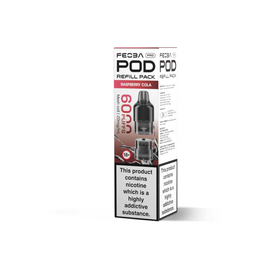 Feoba Pro Plus 6000 Pods Raspberry Cola