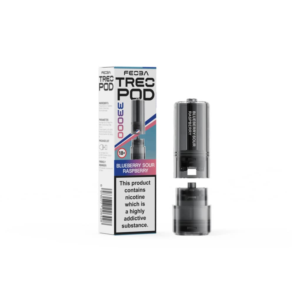 Feoba Treo 33k Pods Blueberry Sour Raspberry