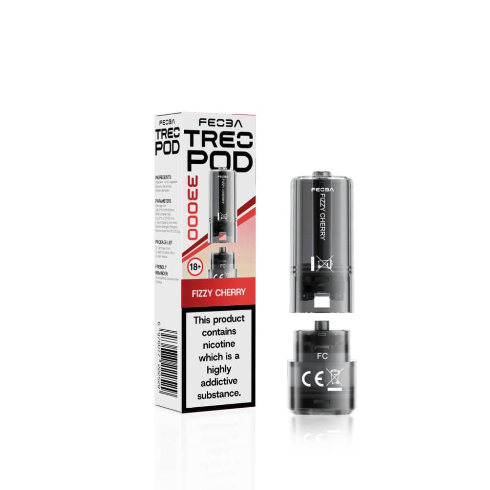 Feoba Treo 33k Pods Fizzy Cherry