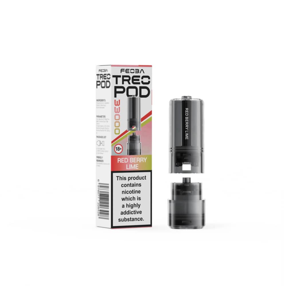 Feoba Treo 33k Pods Red Berry Lime