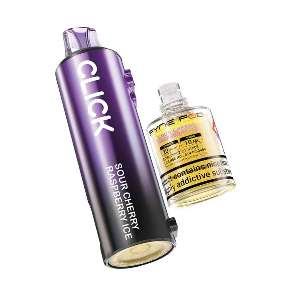 Pyne Pod Click 50k Pods Sour Cherry Raspberry Ice