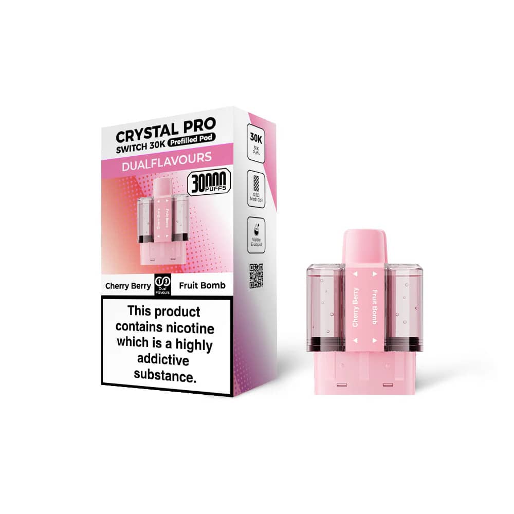 Crystal Pro Switch 30k Pods Cherry Berry / Fruit Bomb