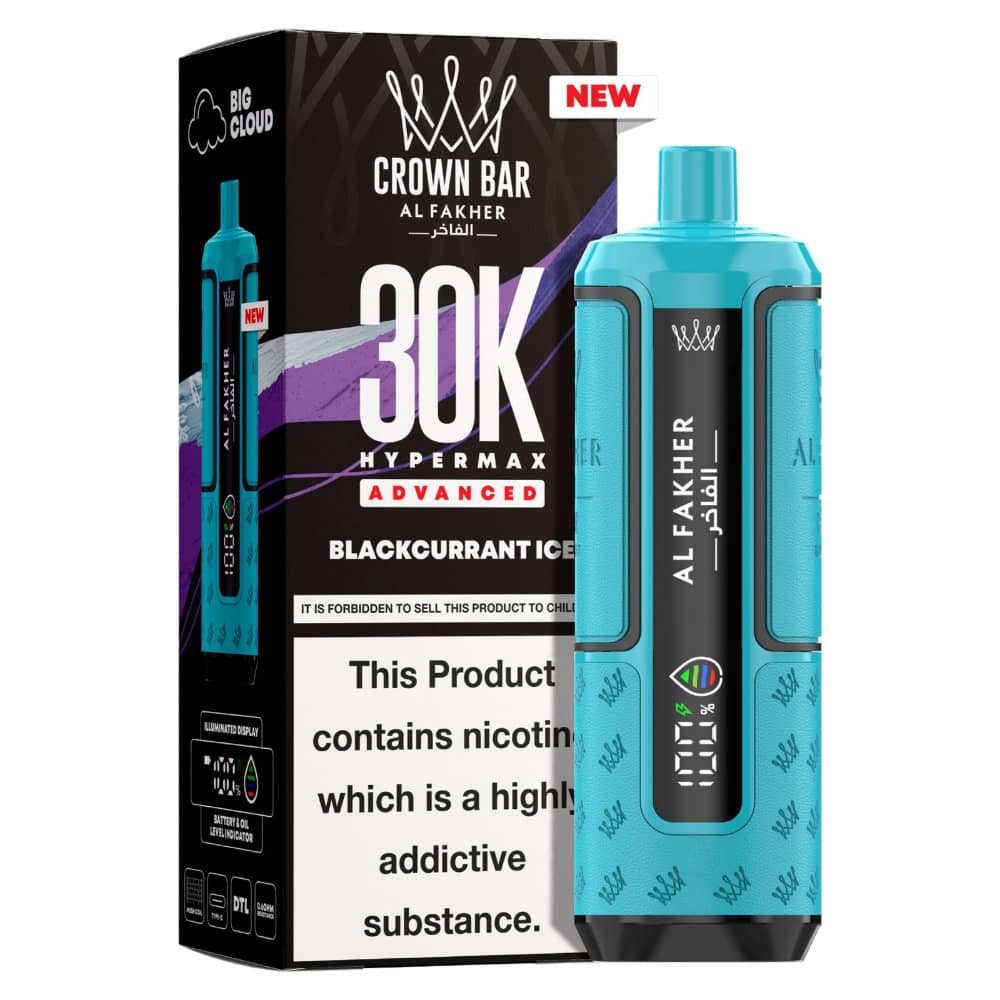 Al Fakher 30k Hypermax Prefilled Vape Kit Blackcurrant Ice