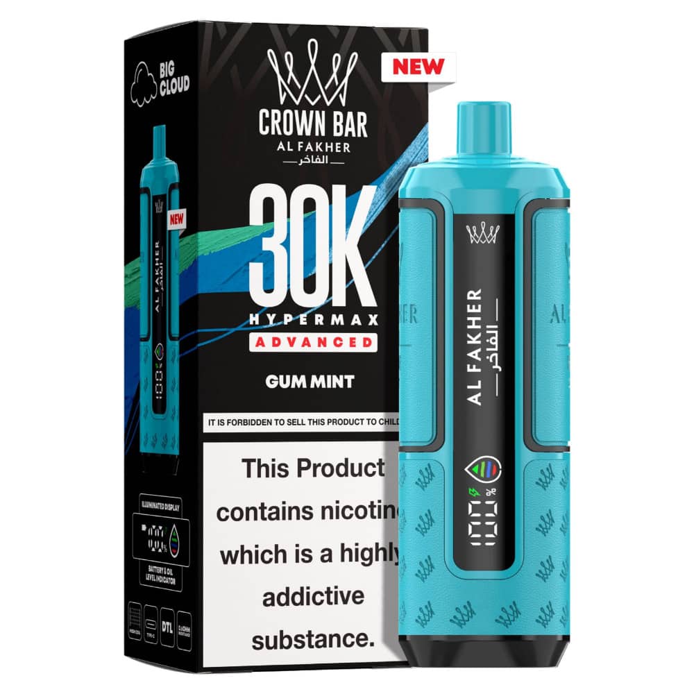 Al Fakher 30k Hypermax Prefilled Vape Kit Gum Mint