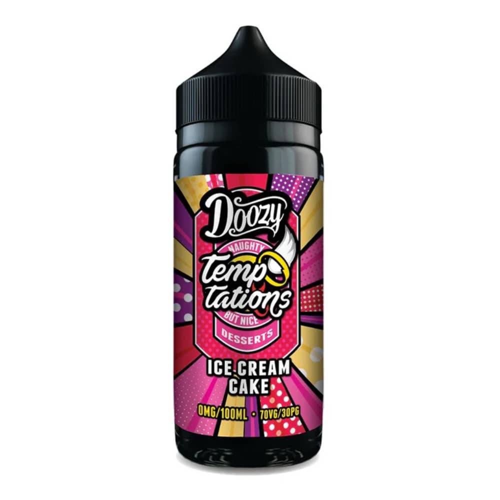 Doozy Temptations 100ml E-Liquids Ice Cream Cake