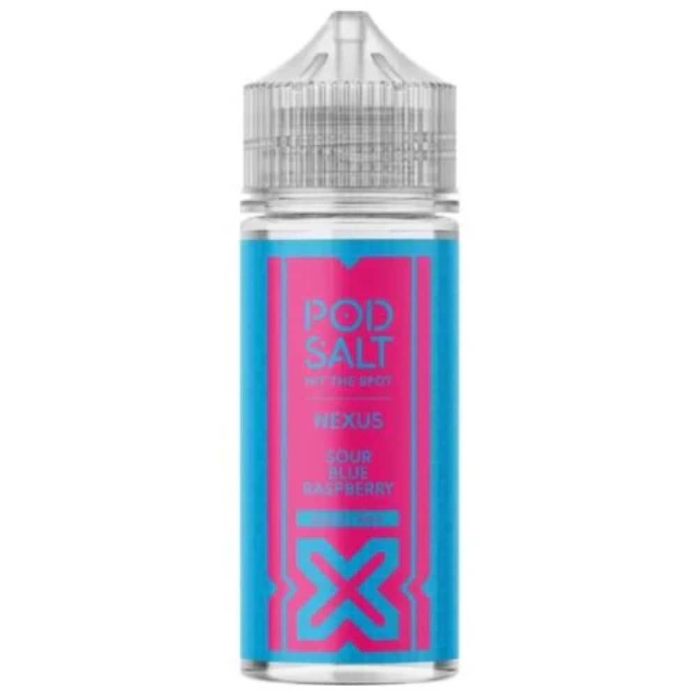 Pod Salt Nexus 100ml E-Liquids Sour Blue Raspberry