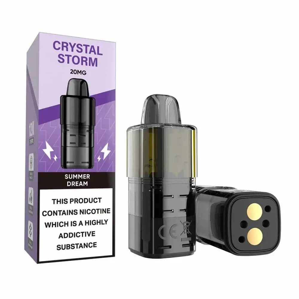 Crystal Strom Bar 12k Refill Pods Summer Dream