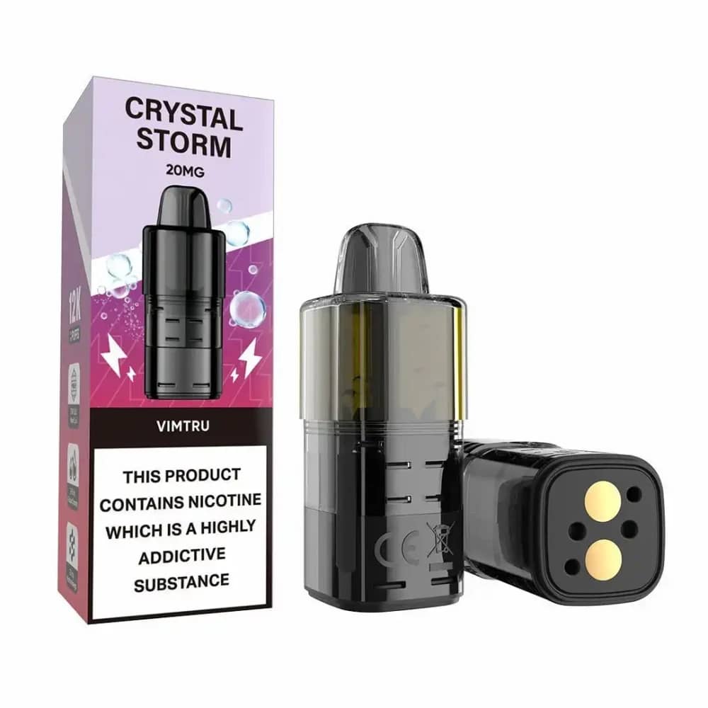 Crystal Strom Bar 12k Refill Pods Vimtru