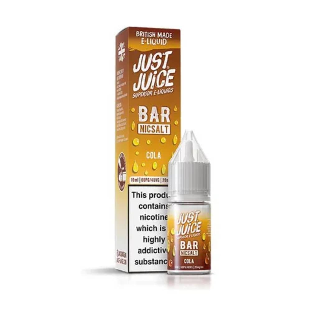 Just Juice Bar Nic Salts e liquids 10ml Cola 20mg
