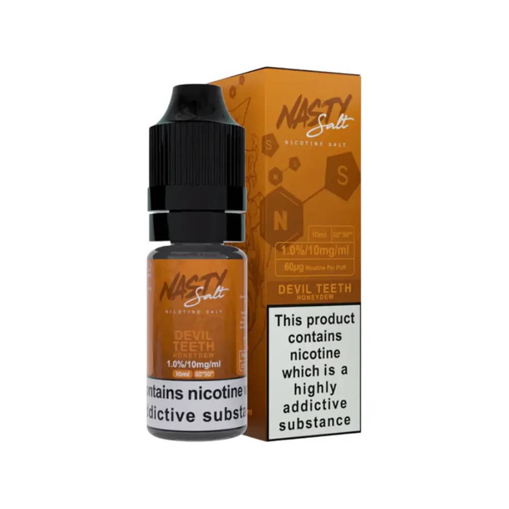 Nasty Juice Nic Salts e liquids 10ml Devil Teeth 10mg