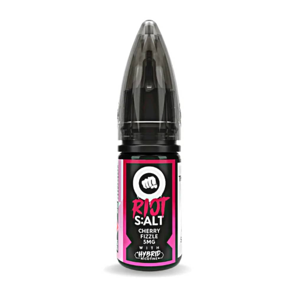 Riot Squad Nic Salt e liquids 10ml Cherry Fizzle 10mg