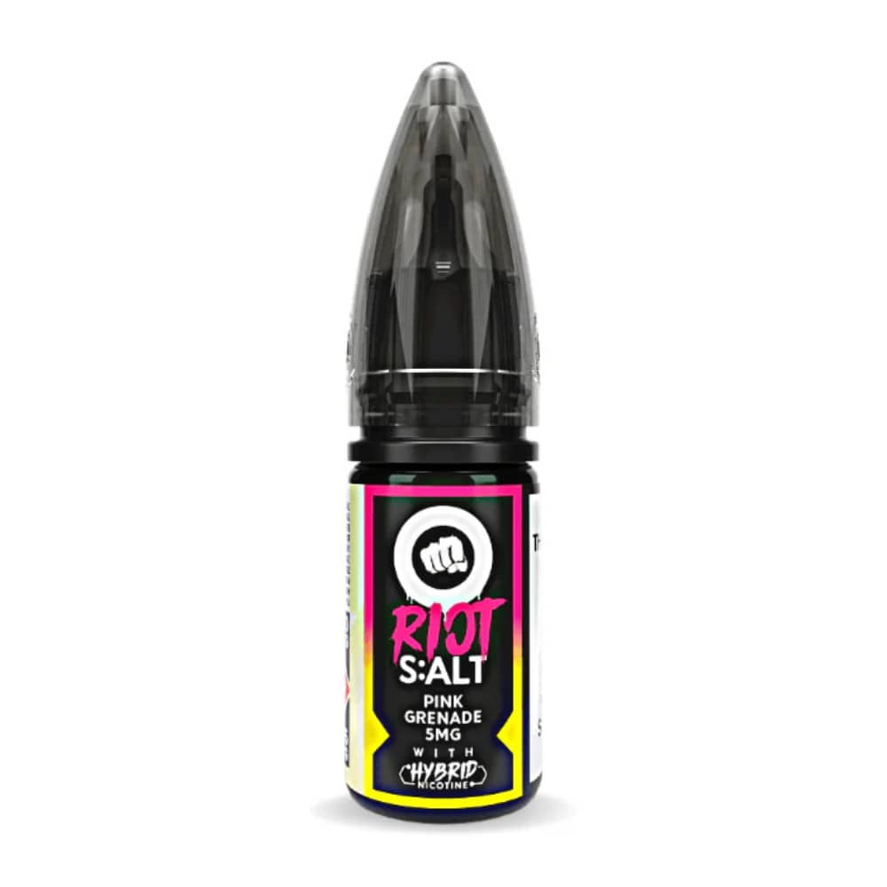 Riot Squad Nic Salt e liquids 10ml Pink Grenade 10mg