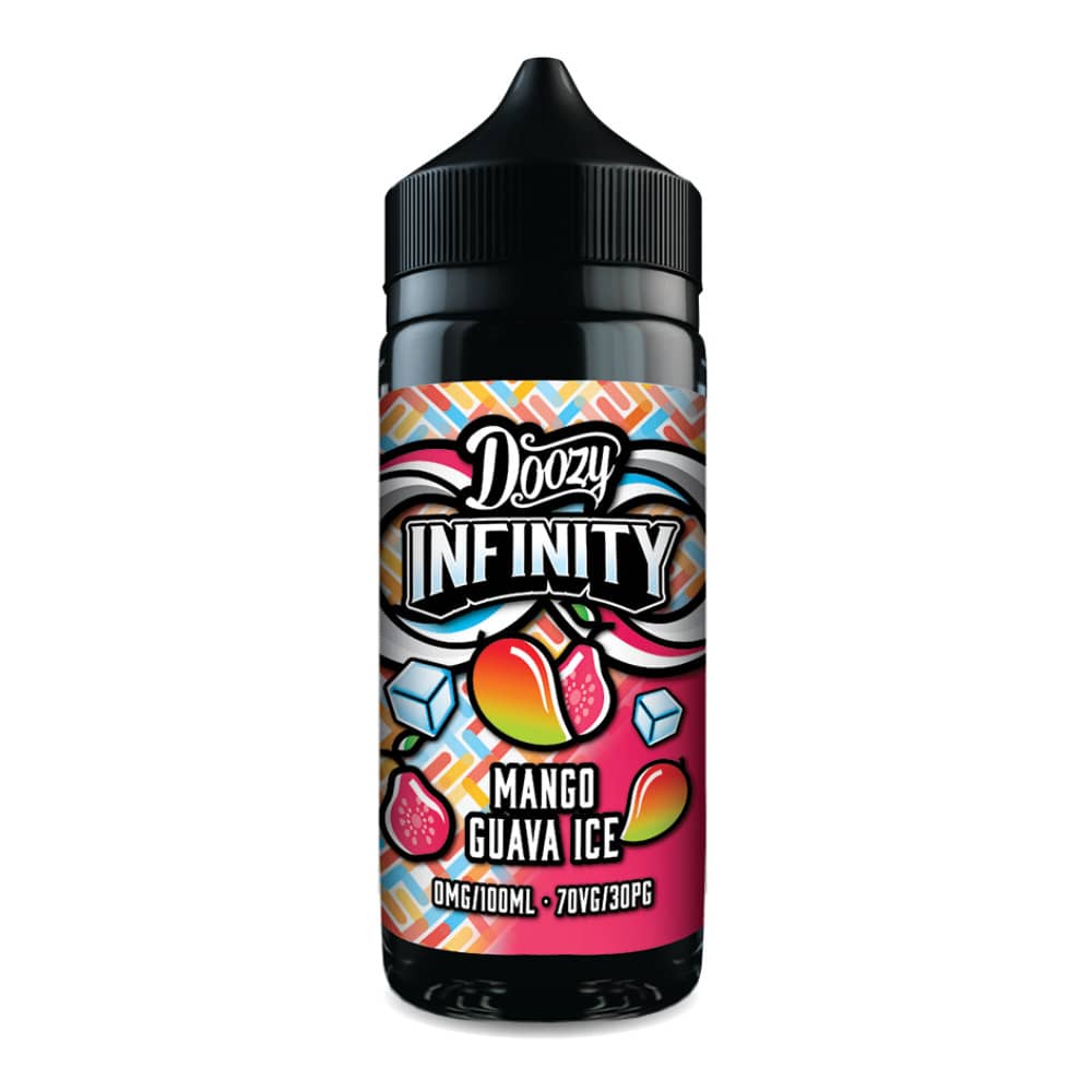 Doozy Infinity Nic Salts e liquids 10ml Mango Guava Ice 20mg