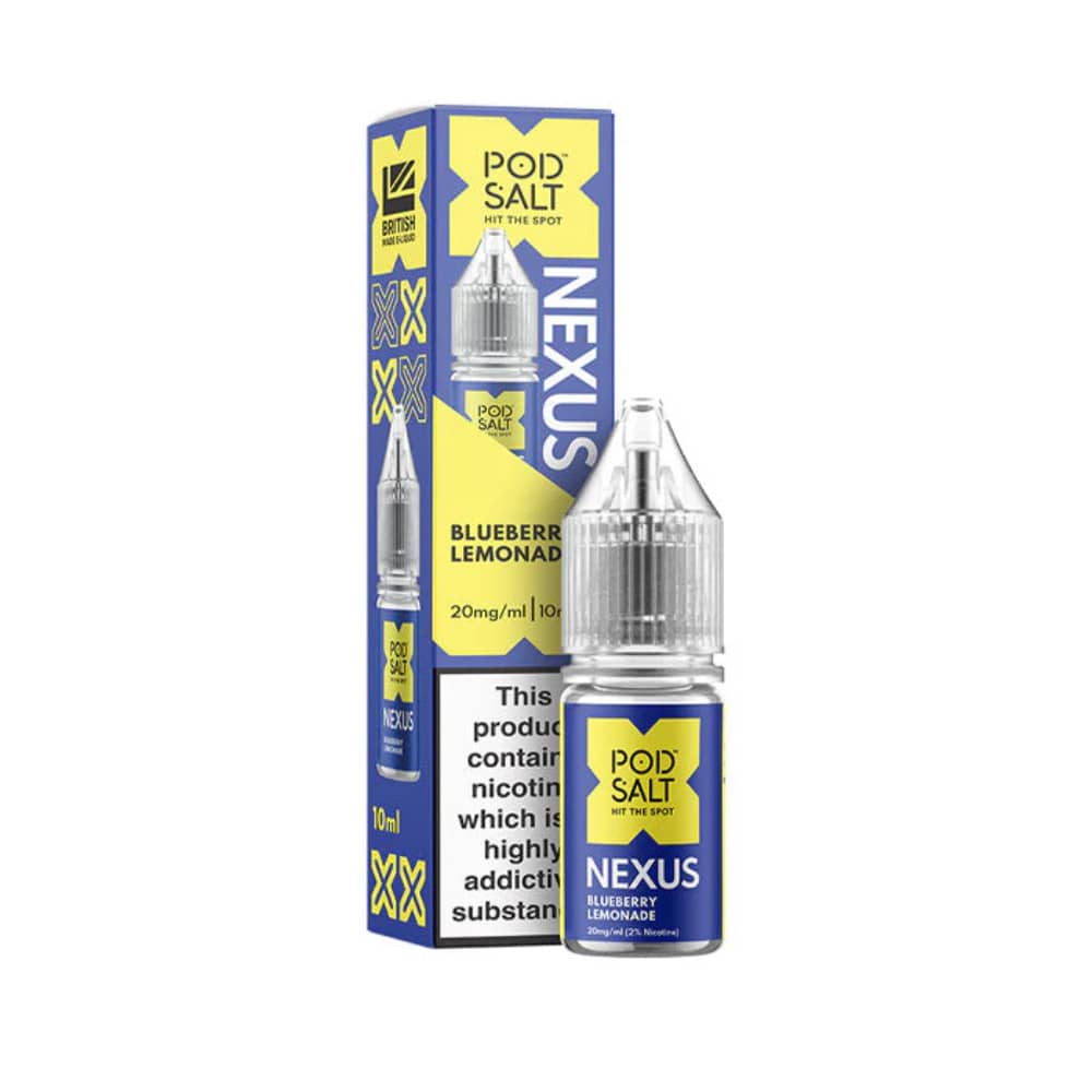 Pod Salt Nexus e liquids 10ml Blueberry Lemonade 20mg