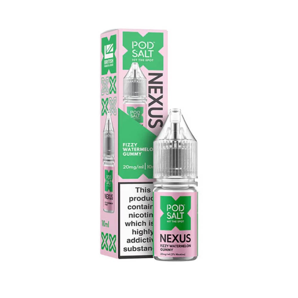 Pod Salt Nexus e liquids 10ml Fizzy Watermelon 10mg
