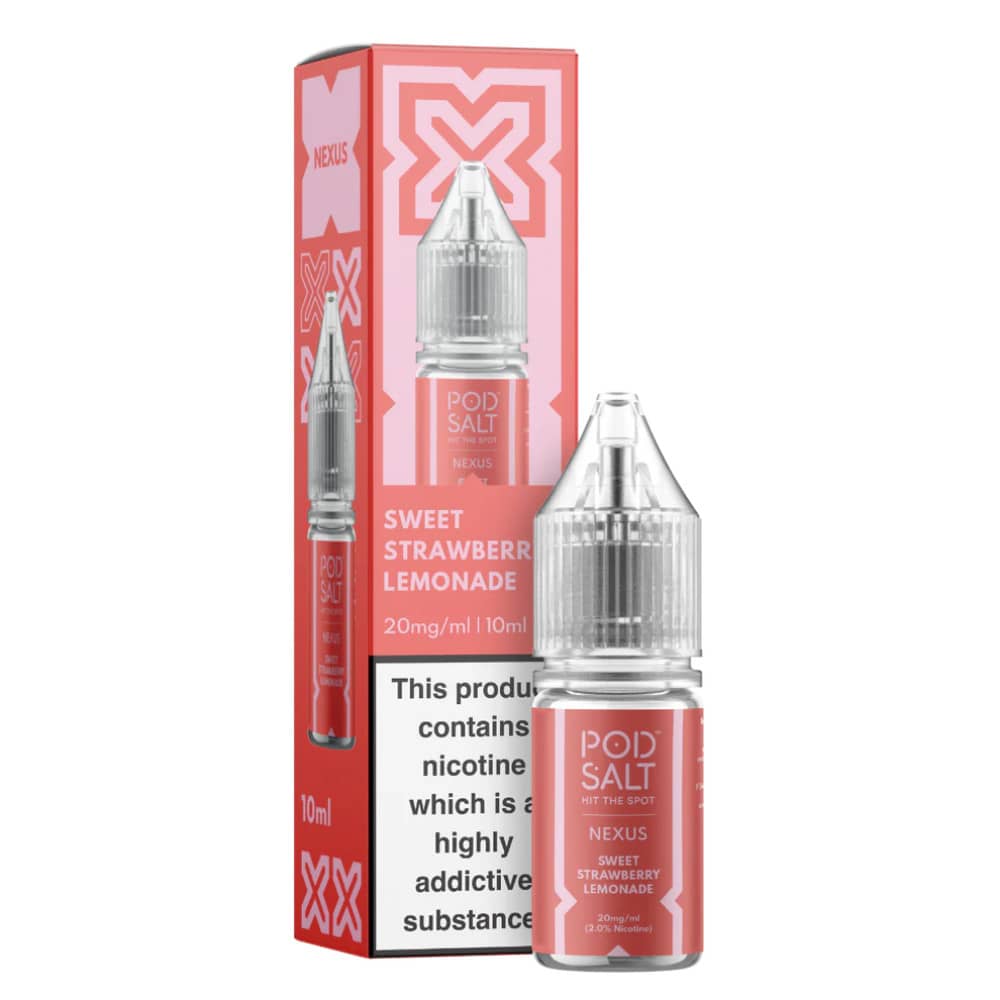 Pod Salt Nexus e liquids 10ml Sweet Strawberry Lemonade 20mg