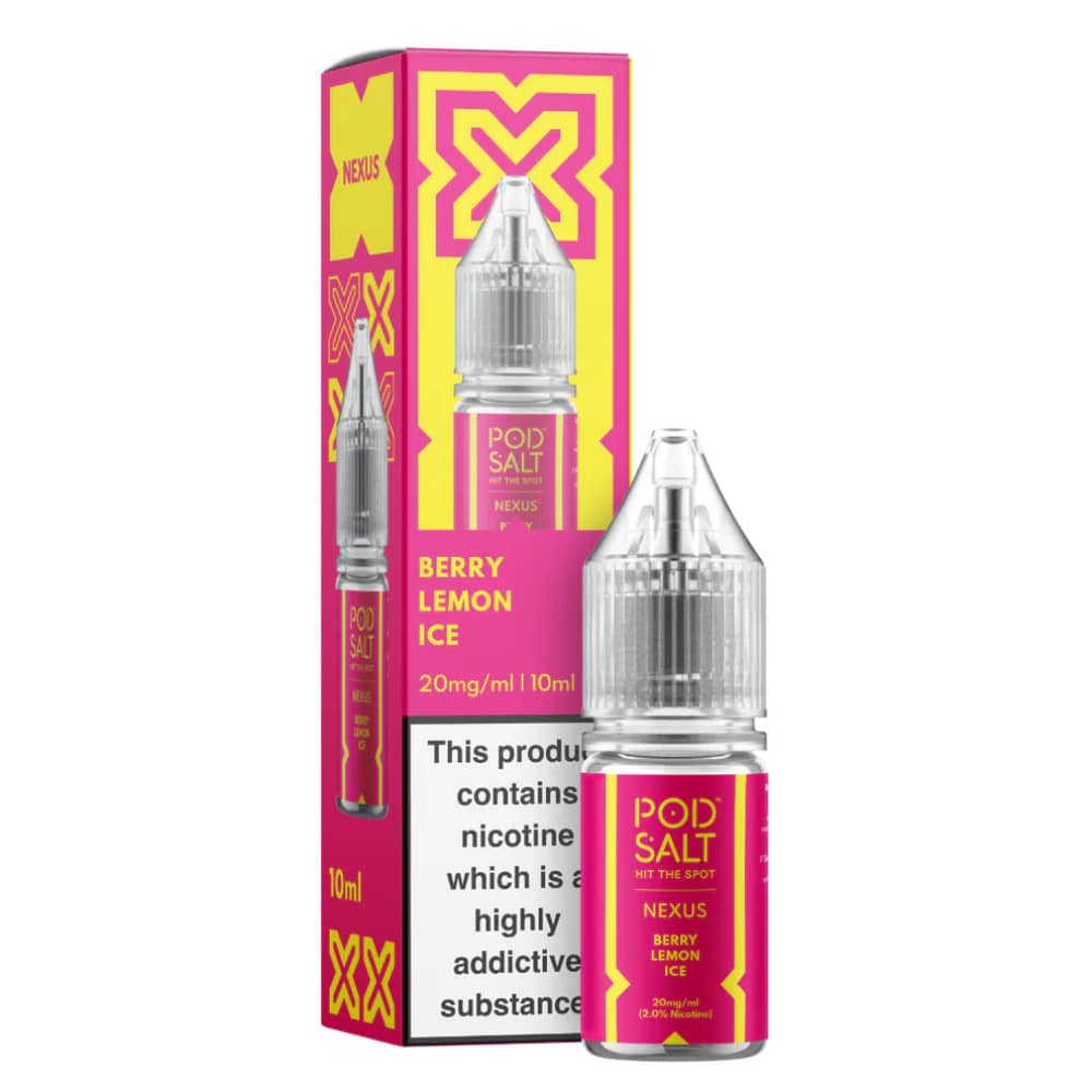 Pod Salt Nexus e liquids 10ml Berry Lemon Ice 20mg