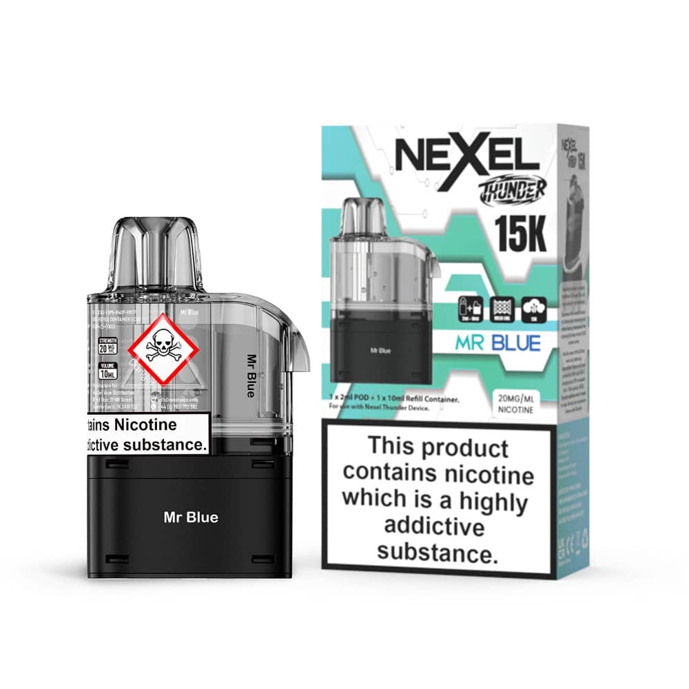 Nexel Thunder 15k Pods Mr Blue