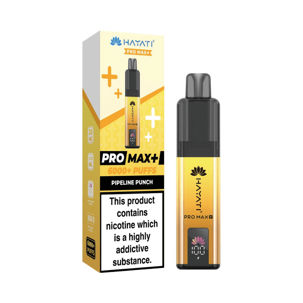 Hayati Pro Max Plus 6000 Prefilled Vape Kit Pipeline Punch