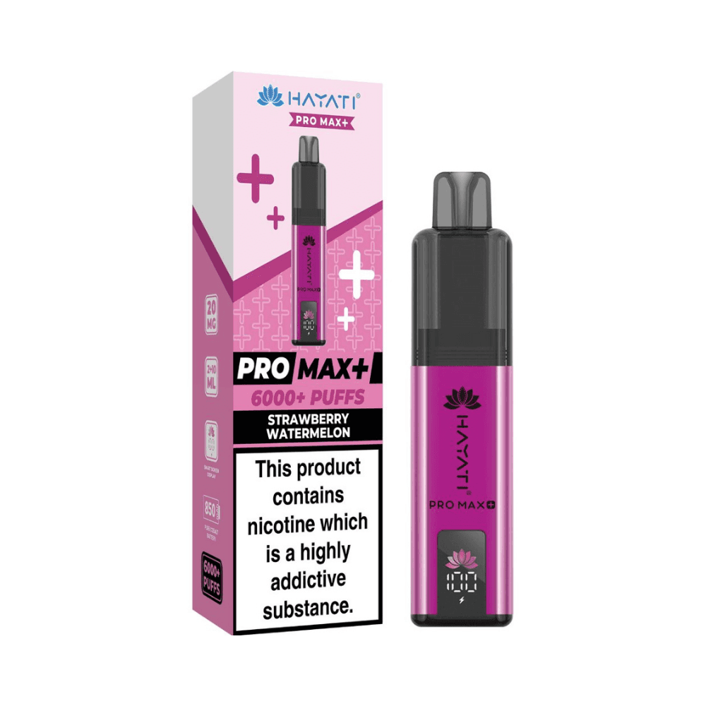 Hayati Pro Max Plus 6000 Prefilled Vape Kit Strawberry Watermelon