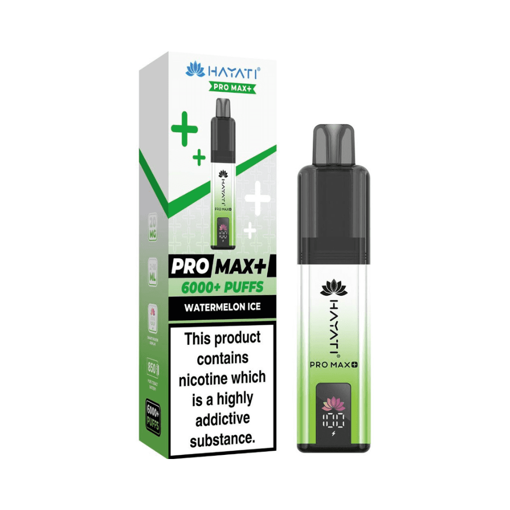 Hayati Pro Max Plus 6000 Prefilled Vape Kit Watermelon Ice