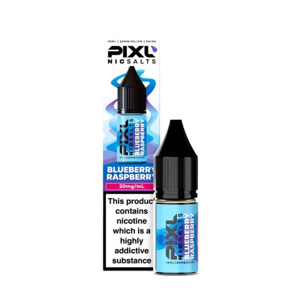 Pixl Nic Salts 10ml E liquids Blueberry Raspberry 10mg
