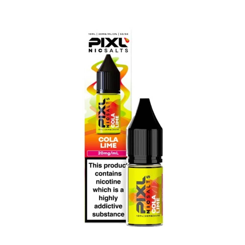 Pixl Nic Salts 10ml E liquids Cola Lime 20mg