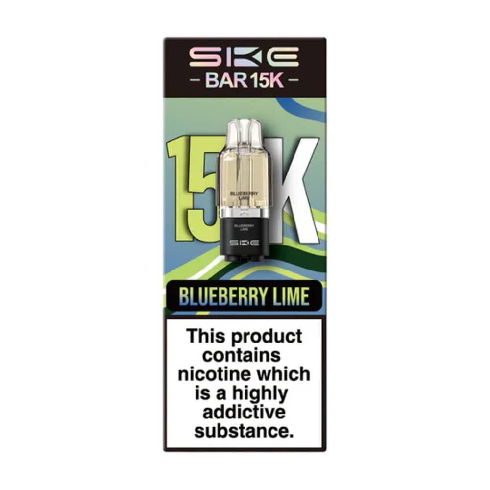 Ske Bar 15k Refill Pods Blueberry Lime