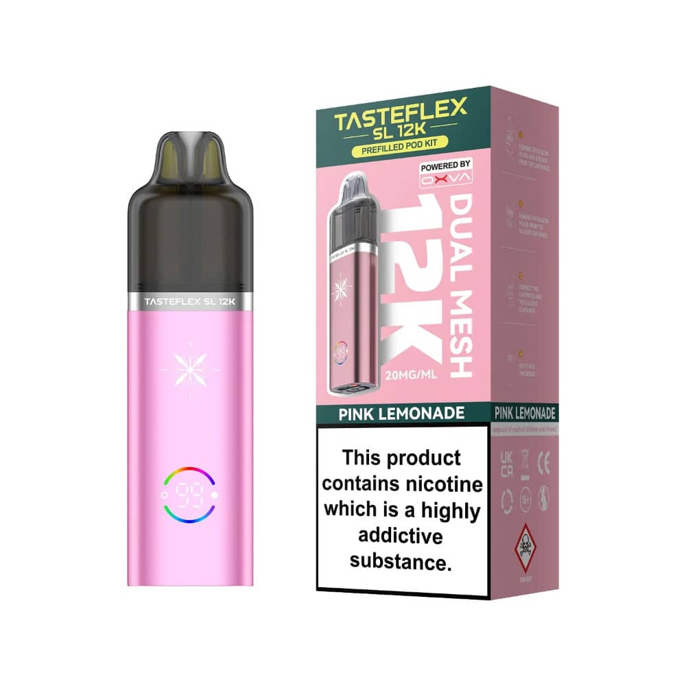 Oxva Tasteflex SL 12k Vape Kit Pink Lemonade