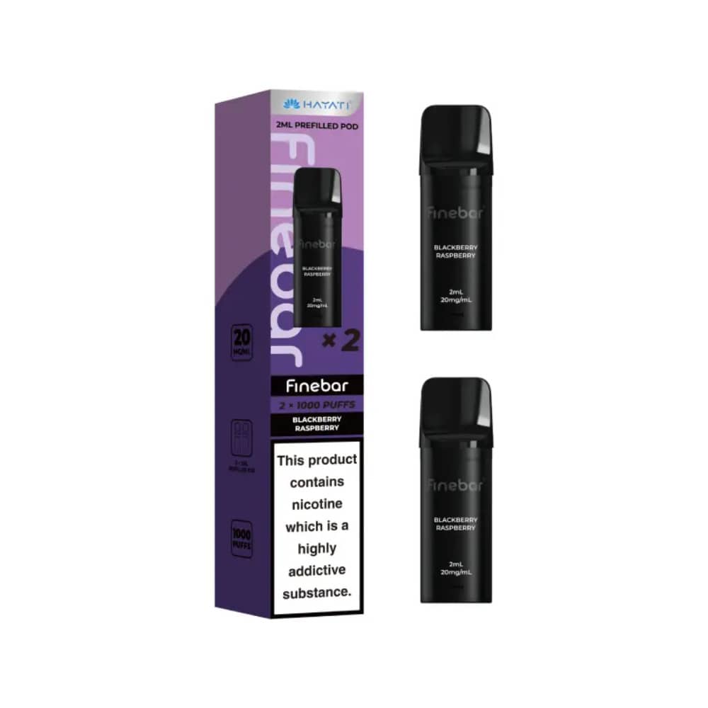Hayati Finebar Prefilled Pods Blackberry Raspberry